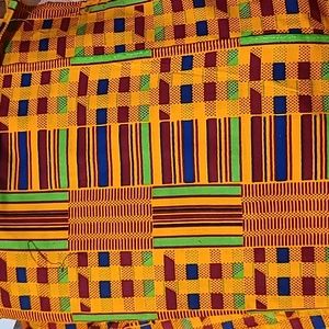African fabric (2 yards)